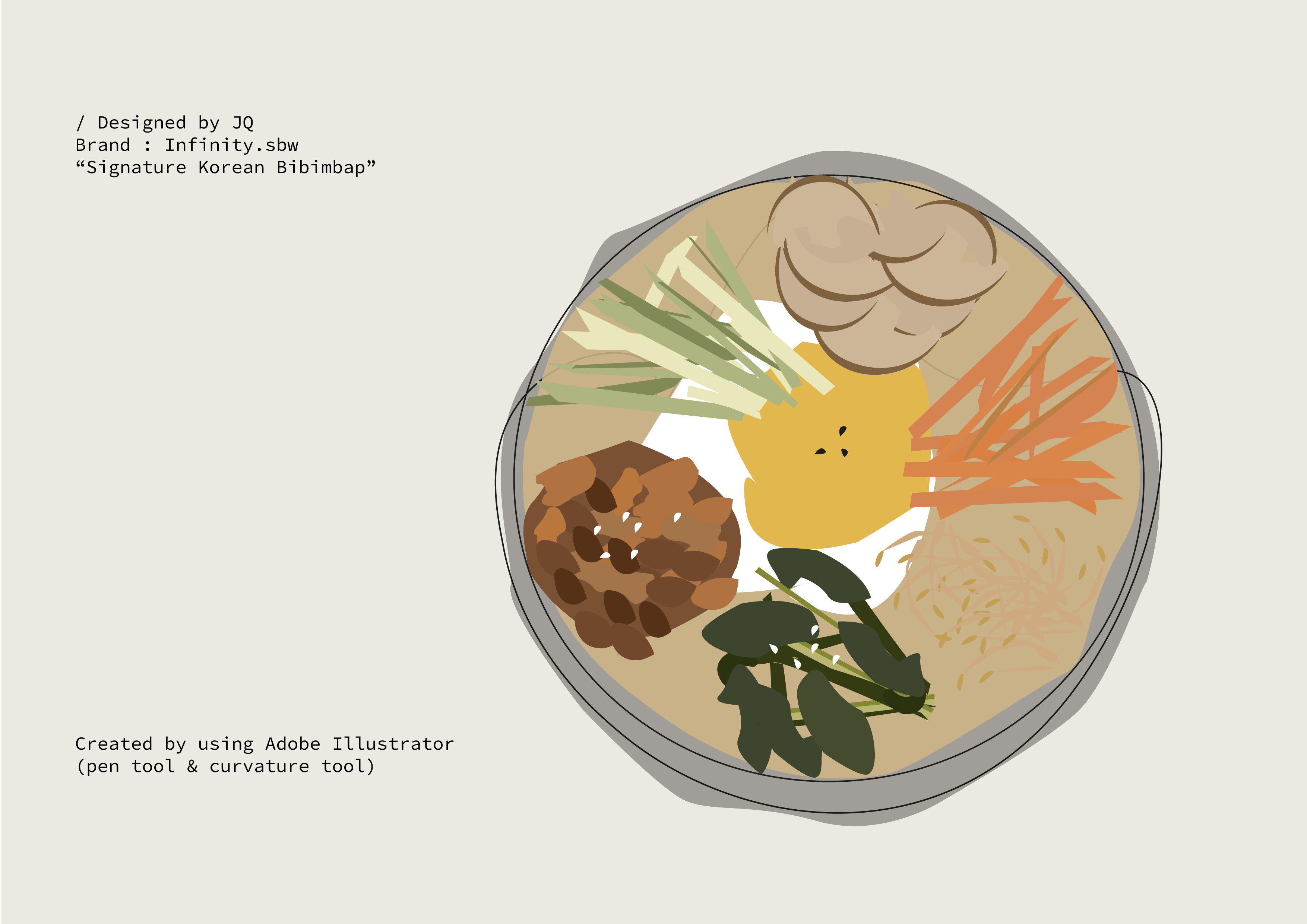 Korean Bibimbap : Infinity